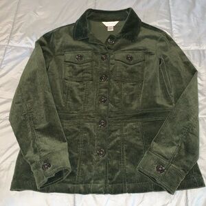 Christopher & Banks Corduroy Jacket